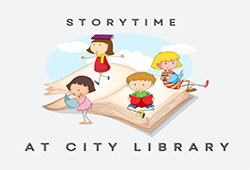 Storytime в городской библиотеке