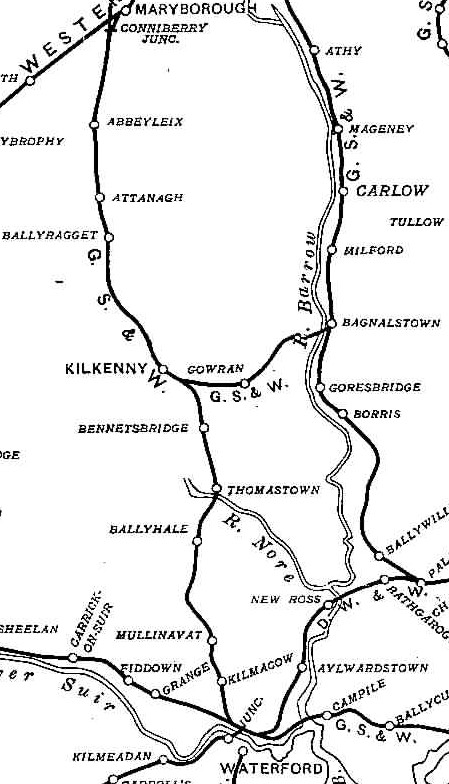 KilkennyTrainlines-1920er Jahre