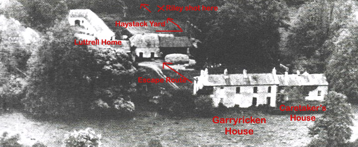 Garryricken-House---showing-the-escape-route-of-the-Flying-Column-members