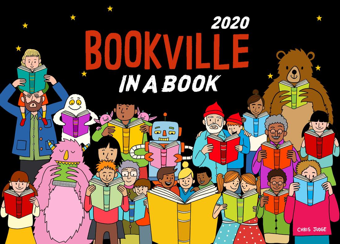 Bookville in a book cover