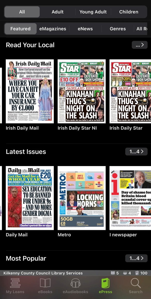 epress-newspapers-screenshot epress-newspapers-screenshot